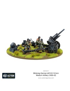 Bolt Action - Blitzkrieg German LeFH 18 10.5cm Medium Artillery (1939-42)