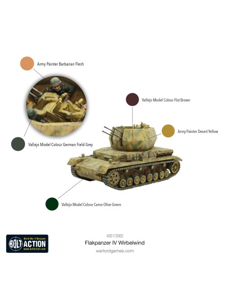 Bolt Action - Flakpanzer IV Wirbelwind (Resin)