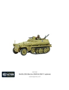 Bolt Action - Sd.Kfz 250 (Alte) Half-Track (Options For 250/1, 250/9 & 250/11 Variants) 2