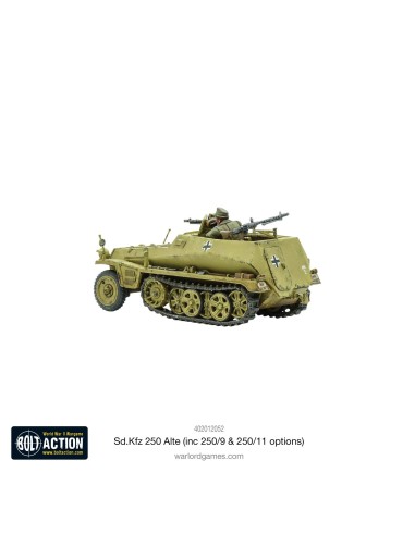 Bolt Action - Sd.Kfz 250 (Alte) Half-Track (Options For 250/1, 250/9 ...