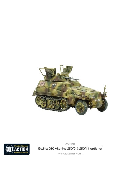 Bolt Action - Sd.Kfz 250 (Alte) Half-Track (Options For 250/1, 250/9 & 250/11 Variants)