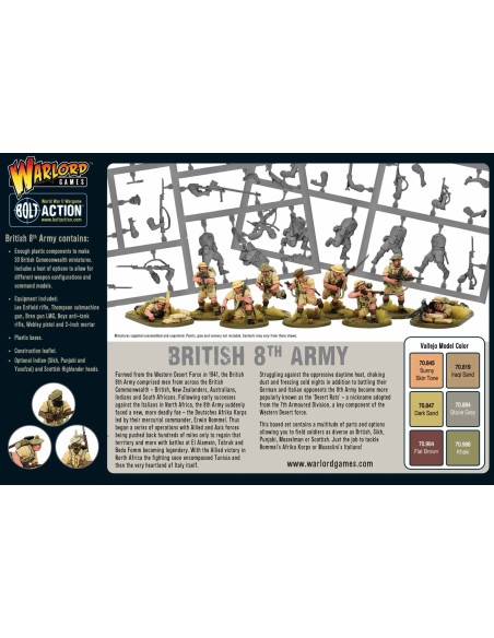 Bolt Action - 8th Army Infantry