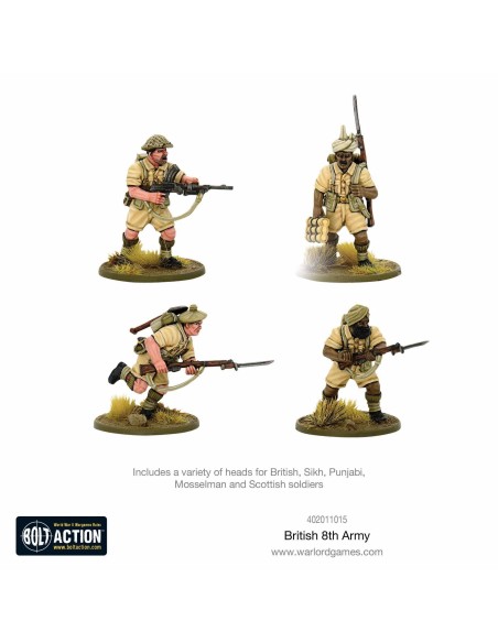 Bolt Action - 8th Army Infantry