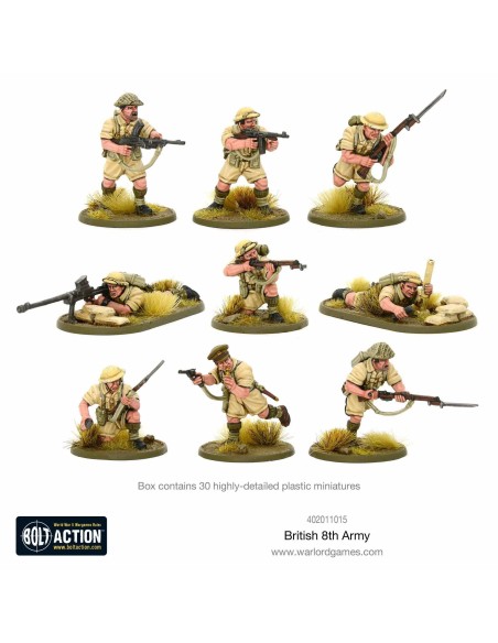 Bolt Action - 8th Army Infantry