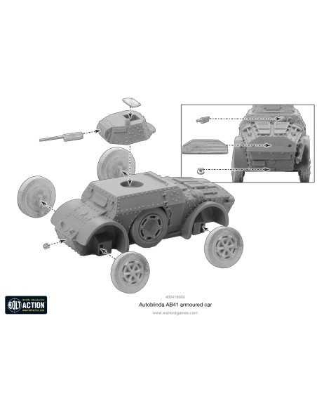 Bolt Action -  Autoblinda AB41