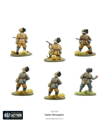 Bolt Action -  Bersaglieri Italianos