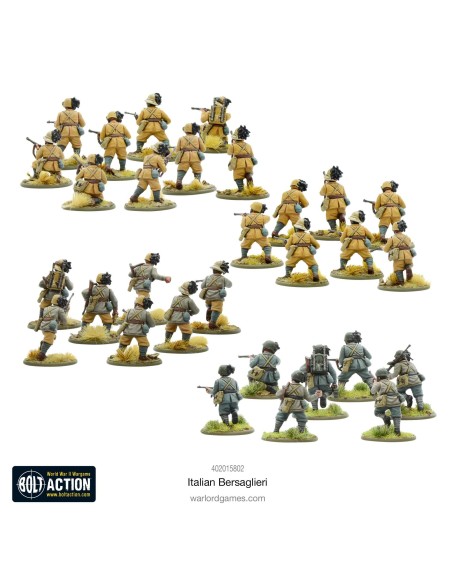 Bolt Action -  Bersaglieri Italianos