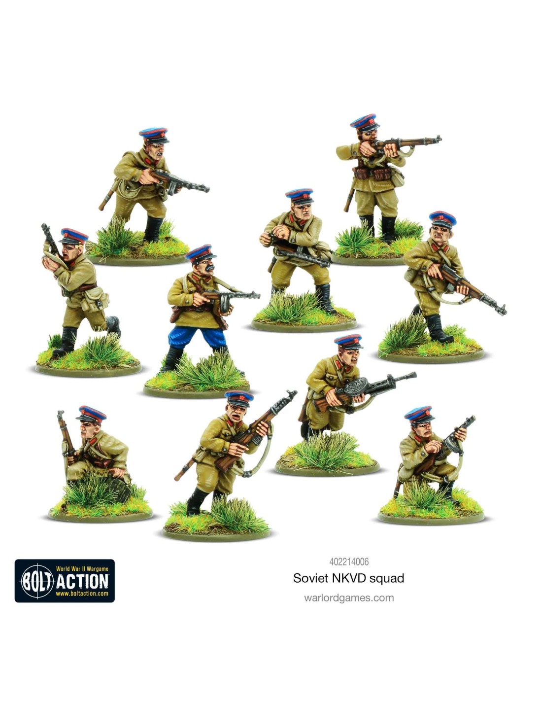 Bolt Action - Soviet NKVD Squad