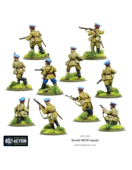 Bolt Action - Soviet NKVD Squad