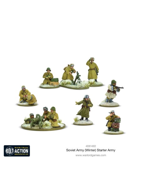 Bolt Action - Soviet Army (Winter) Starter Army