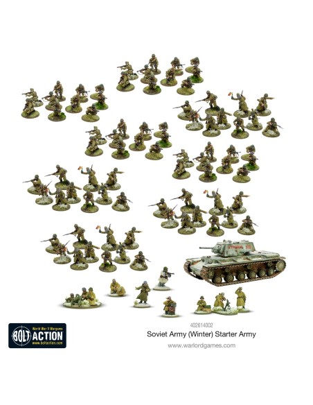 Bolt Action - Soviet Army (Winter) Starter Army