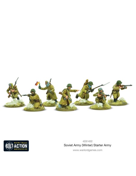 Bolt Action - Soviet Army (Winter) Starter Army