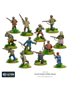 Bolt Action - Soviet Peoples Militia Squad 2