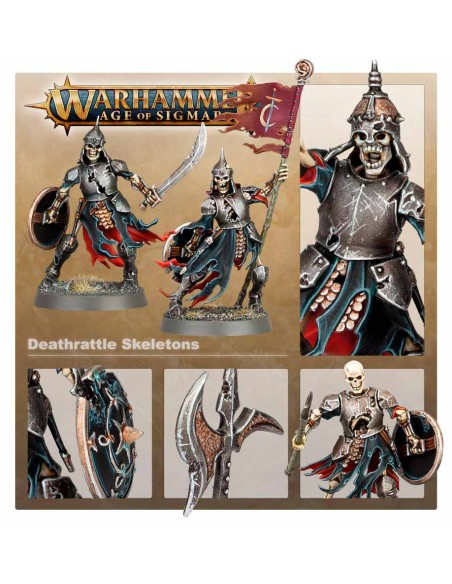 Warhammer Age of Sigmar - Soulblight Gravelords: Deathrattle Skeletons