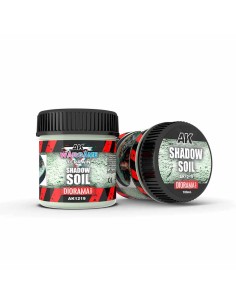 AK Interactive Wargame Terrains - Shadow Soil - 100ml