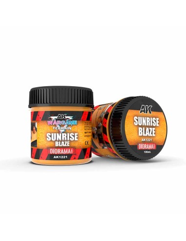 AK Interactive Wargame Terrains - Sunrise Blaze - 100ml