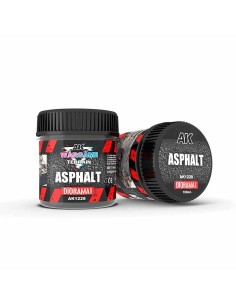 AK Interactive Wargame Terrains - Asphalt - 100ml