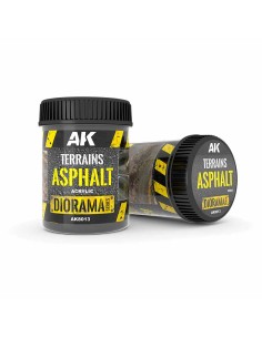 AK Interactive Terrains Asphalt (Asfalto) - 250ml