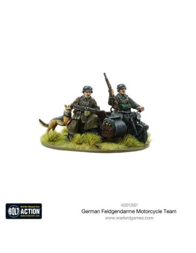 Bolt Action - German Feldgendarme Motorcycle Team