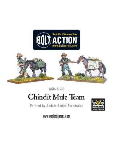 Bolt Action - Chindit Mule Teams