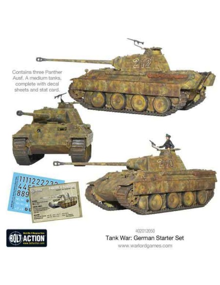 Bolt Action - Tank War: German Starter Set