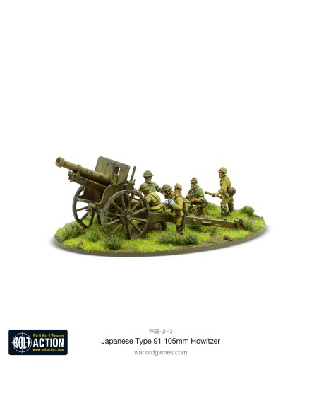 Bolt Action - Type 91 105mm Howitzer Japones