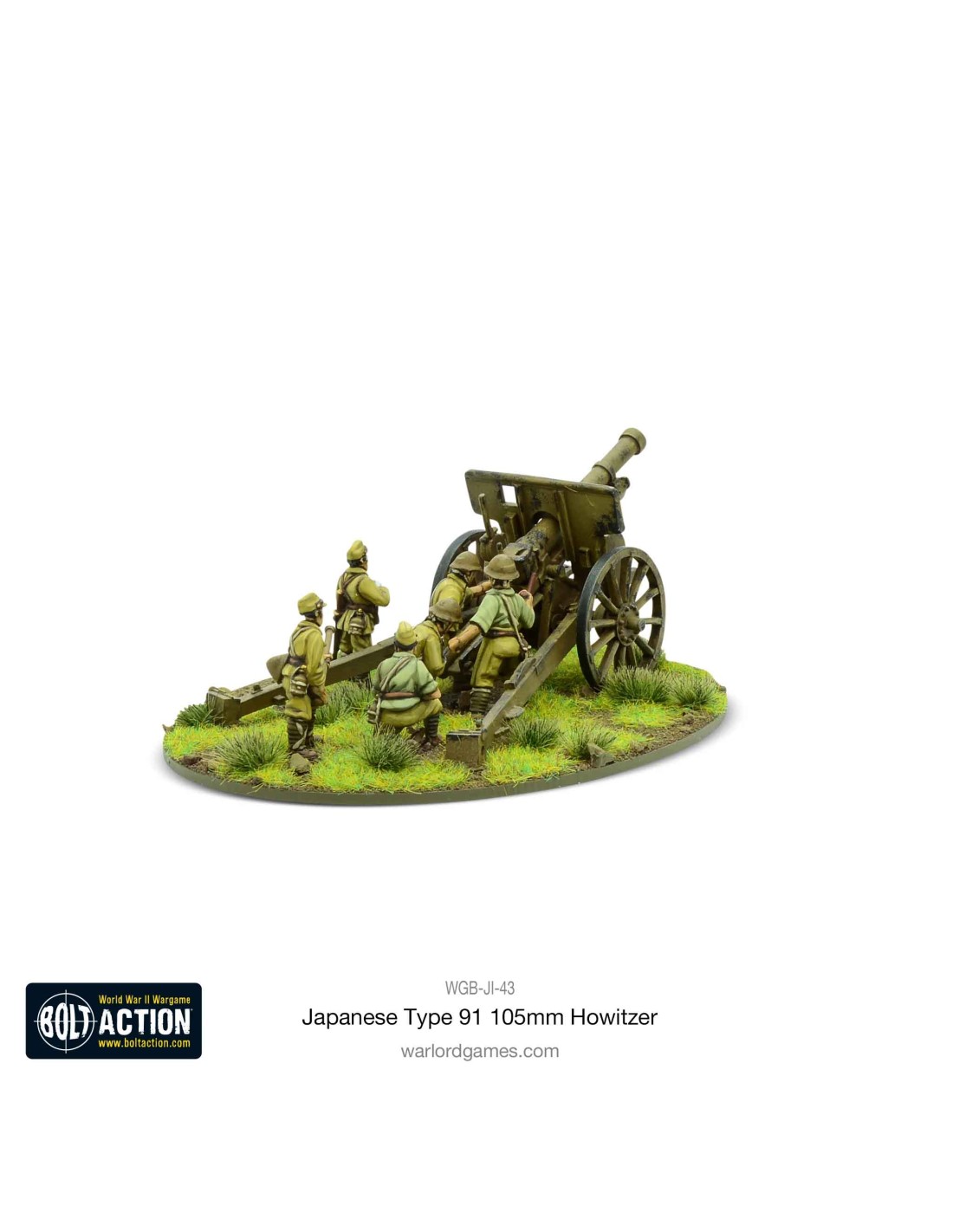 Bolt Action - Japanese Type 91 105mm Howitzer