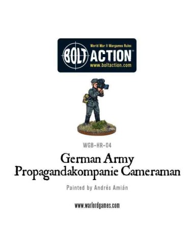 Bolt Action - German Army Propagandakompanie Cameraman