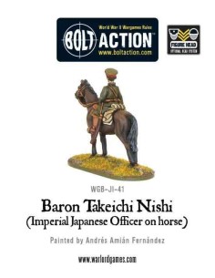 Bolt Action - Baron Nishi (Oficial imperial japonés a caballo) 2