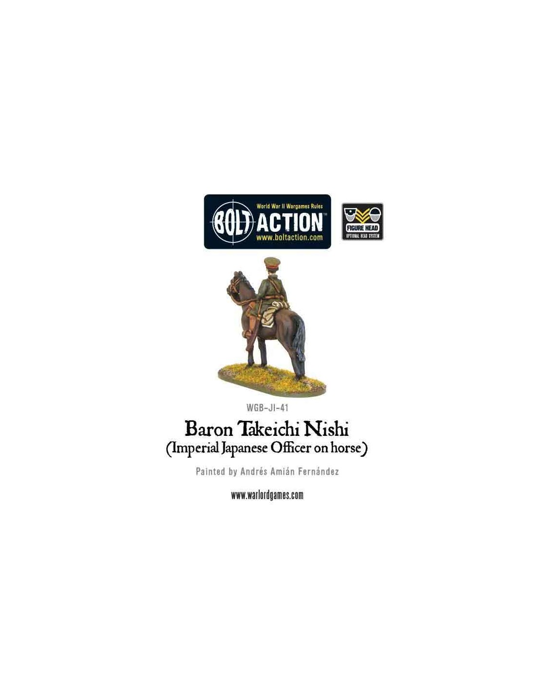 Bolt Action - Baron Nishi (Oficial imperial japonés a caballo)