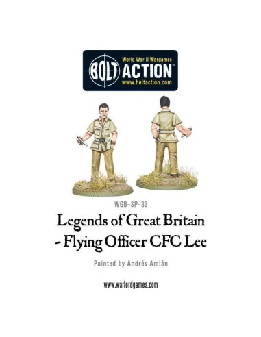 Bolt Action - Legends Of Great Britain - Flying Officer CFC Lee