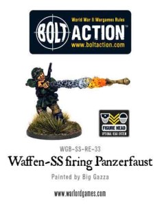 Bolt Action - Waffen-SS disparando Panzerfaust