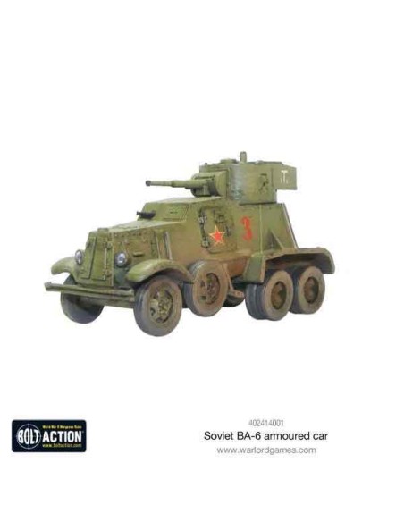 Bolt Action - Soviet Union - BA-6 Armoured Car