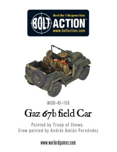 Bolt Action - Soviet Union Gaz 67b Field Car 2