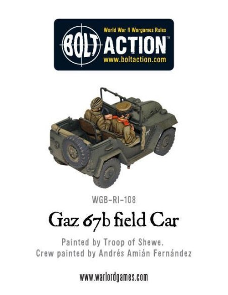 Bolt Action - Unión Soviética Gaz 67b Field Car