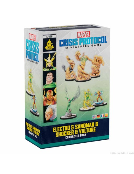 Marvel Crisis Protocol - Electro & Sandman & Shocker & Vulture