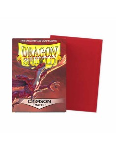 Dragon Shield Matte Sleeves - Crimson (100)