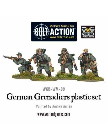 Bolt Action - German Grenadiers Plastic Box Set