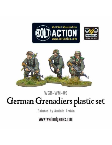 Bolt Action - German Grenadiers Plastic Box Set