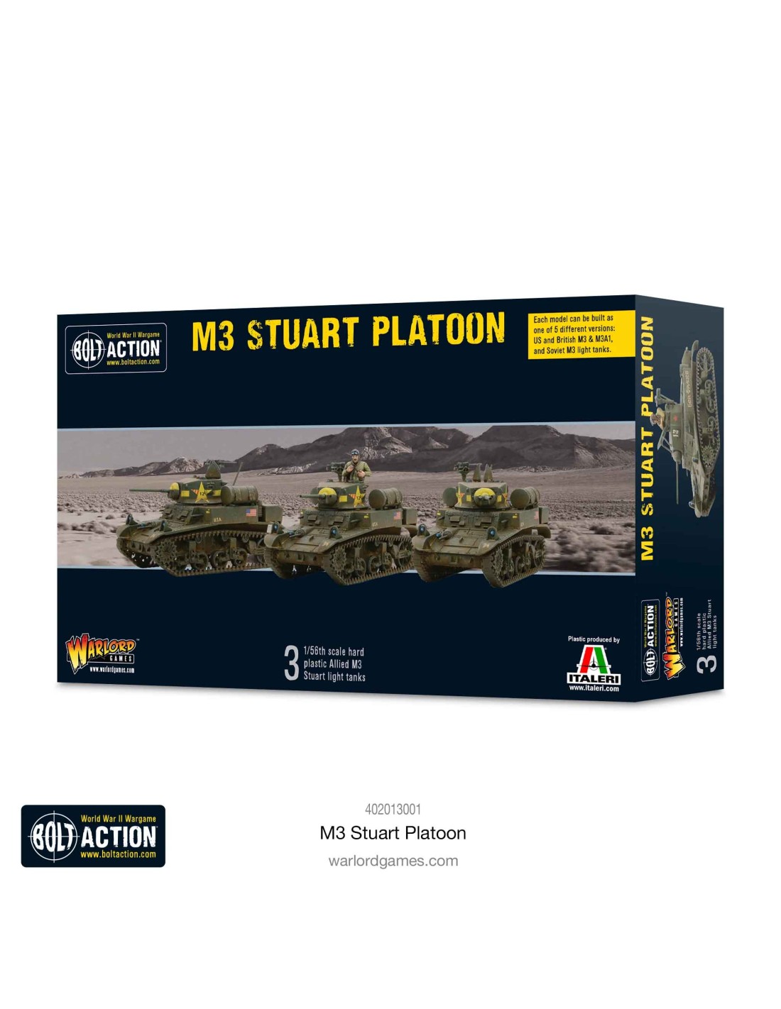 Bolt Action - M3 Stuart Platoon