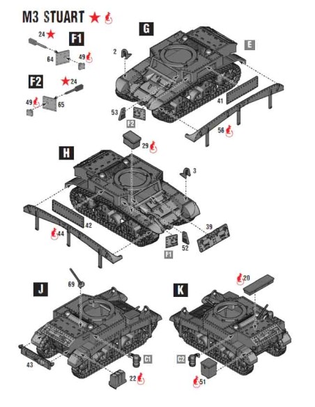 Bolt Action - M3 Stuart Platoon