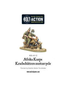 Bolt Action - Afrika Korps Kradschutzen Motorcycle 2