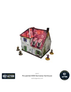 Micro Art Studio: WWII Normandy Farmhouse (Pre-painted) 2