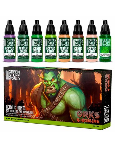 Paint Set - Orcs and Goblins