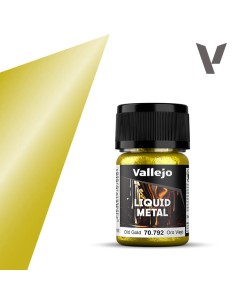 Vallejo Liquid Metal - Oro Viejo