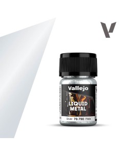 Vallejo Liquid Metal - Plata