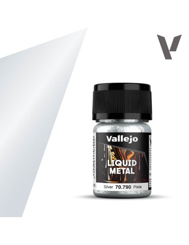 Vallejo Liquid Metal - Plata