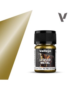 Vallejo Liquid Metal - Oro Verde