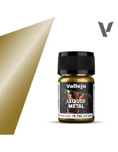 Vallejo Liquid Metal - Green Gold