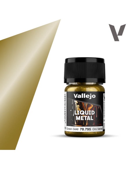 Vallejo Liquid Metal - Oro Verde